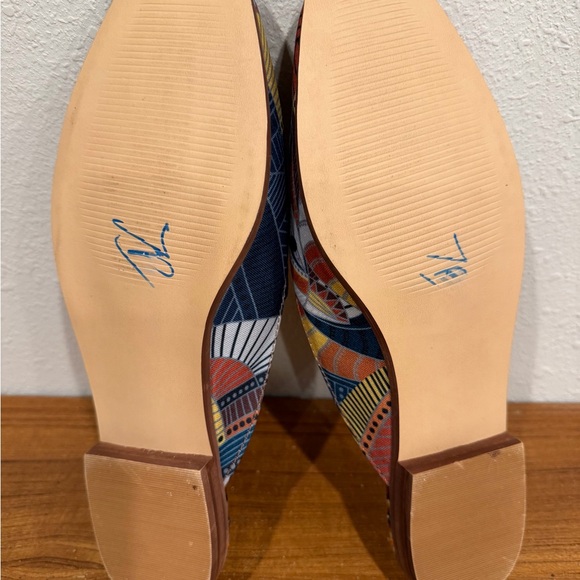 Inkkas Cyprus Slide Sandals Mouflon Print Size 8 Boho Tribal Slip On - Picture 8 of 8